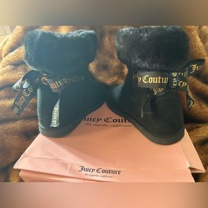 Juicy couture women faux fur winter ❄️ boots